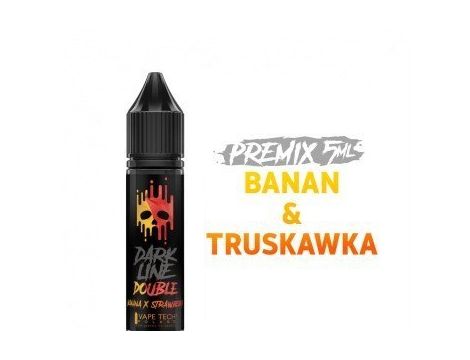 Premix Double Dark Line 5/15ml - Banana & Strawberry